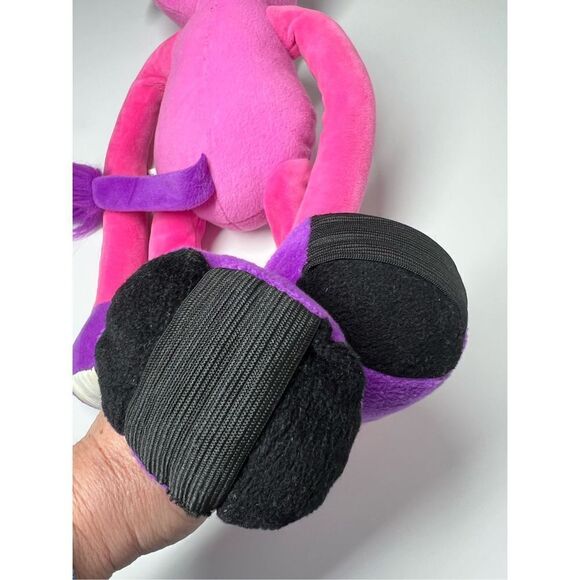Stretch Kins Pink And Purple Unicorn Plush Toy 30" Tall - Picture 10 of 12